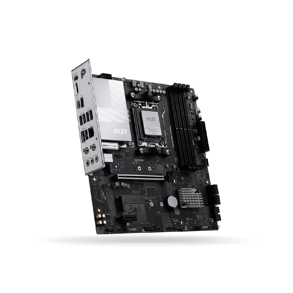 Placa MSI PRO B840M-P WiFi 6E, AMD AM5, 4xDDR5 Hasta 256GB, 1xHDMI | PRO B840M-P WIFI6E
