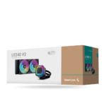 Sistema de Enfriamiento Liquido DeepCool LE240 V2, Negro, 2 Cooler ARGB, TDP 280W | R-LE240-BKAMMC-G-2