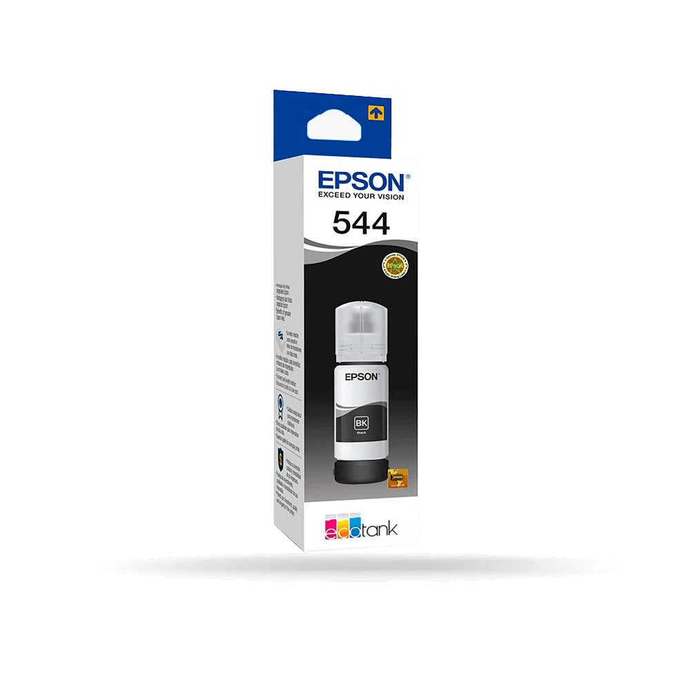 TINTA EPSON T544120 65ml BLACK P/ L1110 / L3110 / L3210 / L3150 / L3250 / L5190