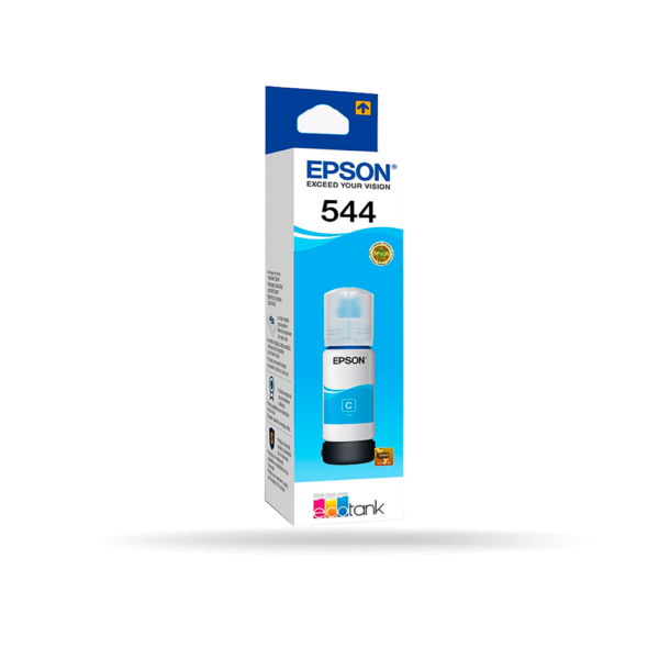 TINTA EPSON T544220 65ml CYAN P/ L1110 / L3110 / L3210 / L3150 / L3250 / L5190