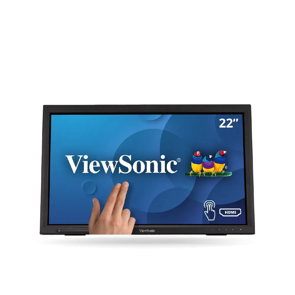 Monitor Touch ViewSonic TD 2223 22" FHD 75Hz, Panel TN, HDMI, VGA, DVI | TD-2223-2