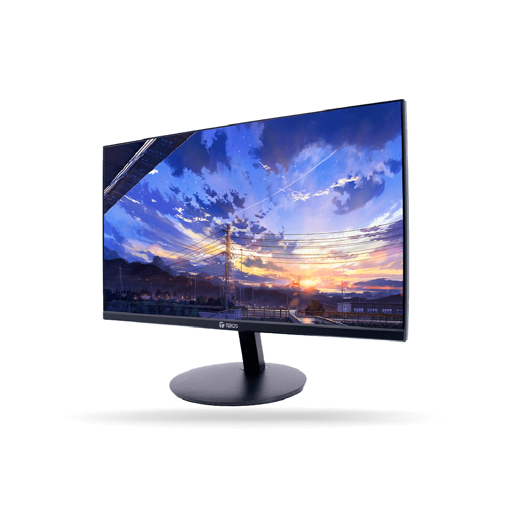 Monitor Teros 21.5" FHD IPS, 100Hz 5ms, Negro, 1xVGA, 1xHDMI