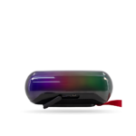Parlante TEROS TE-6047N Bluetooth, Luz LED, Color Negro, 20W