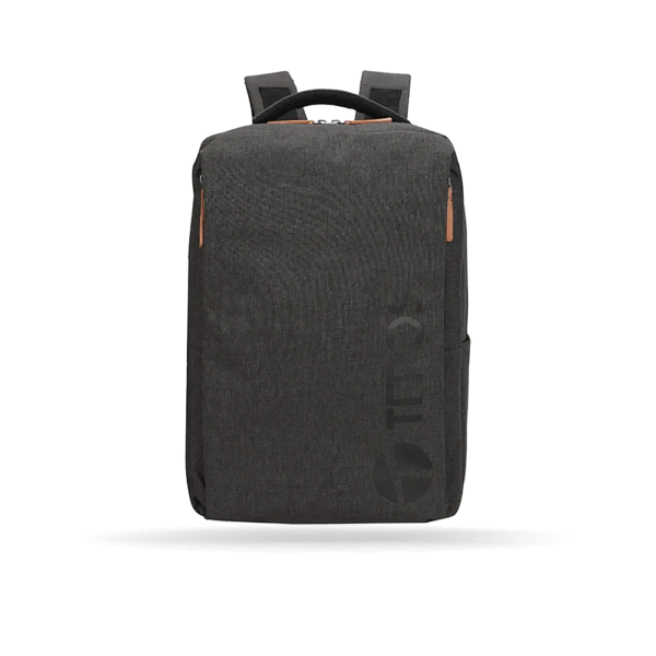 Mochila Teros TE-9045GR, Poliéster, para notebook hasta 15,6", Gris.