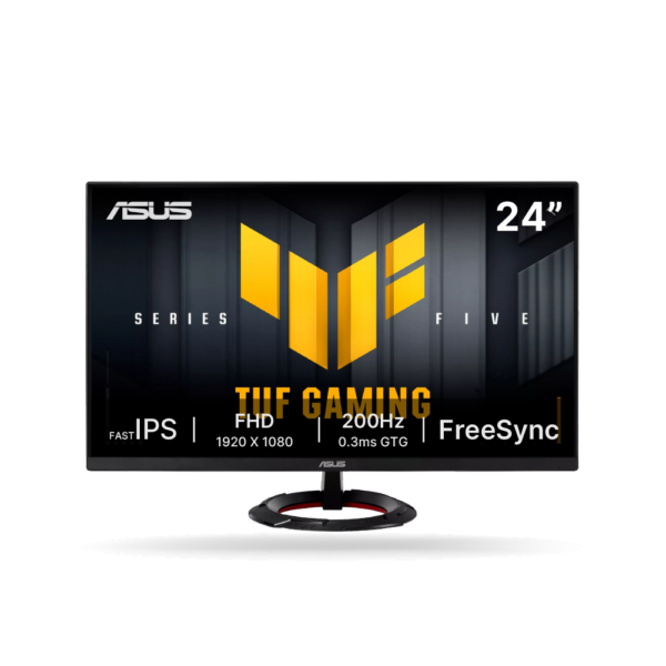 Monitor Asus TUF Gaming VG249Q5R 24" FHD, Fast IPS, 200Hz 0.3ms, FreeSync, G-Sync, ELMB Sync, 100% sRGB, 2x HDMI, 1x DP | VG249Q5R