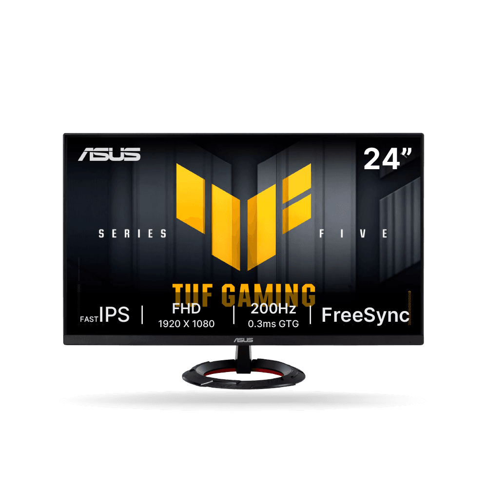 Monitor Asus TUF Gaming VG249Q5R 24" FHD, Fast IPS, 200Hz 0.3ms, FreeSync, G-Sync, ELMB Sync, 100% sRGB, 2x HDMI, 1x DP | VG249Q5R