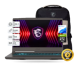 Laptop Gamer MSI Thin 15 B13UC 15.6" IPS FHD 144Hz, Intel Core i7 13620H, RAM 16GB DDR4, SSD M.2 512GB, RTX 3050 4GB GDDR6, Windows 11 Home + Mochila MSI | B13UC-3214PE