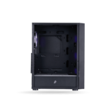 Case Gaming 1ST PLAYER Go6 (Negro), ARGB, ATX, 3x FAN 120mm, sin fuente | GO6-BK-4F7S7