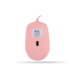 Mouse TEROS TE-1226S, 4 botones, DPI 1600, Cable USB 1.5m, Rosado