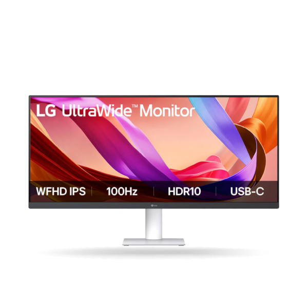 Monitor LG 29U531A-W, 29" IPS Ultrawide, WFHD, 100Hz, 5ms, USB-C, HDMI, DP, Parlantes 5Wx2, Blanco.