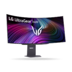 Monitor Gamer LG Ultragear 45GX90SA-B, 45" OLED Smart webOS Curvo WQHD, 240Hz 0.03ms, Con Parlantes y Control integrado.