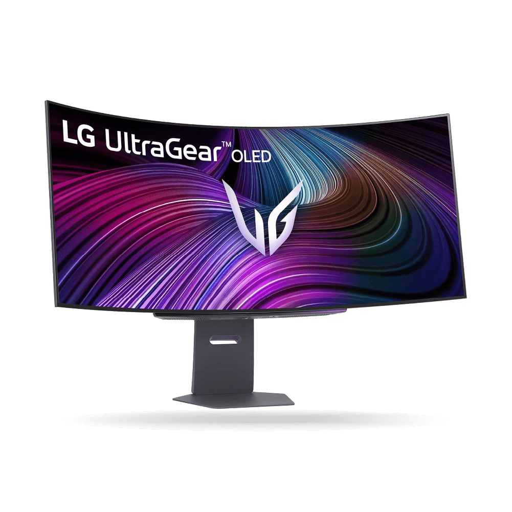 Monitor Gamer LG Ultragear 45GX90SA-B, 45" OLED Smart webOS Curvo WQHD, 240Hz 0.03ms, Con Parlantes y Control integrado.