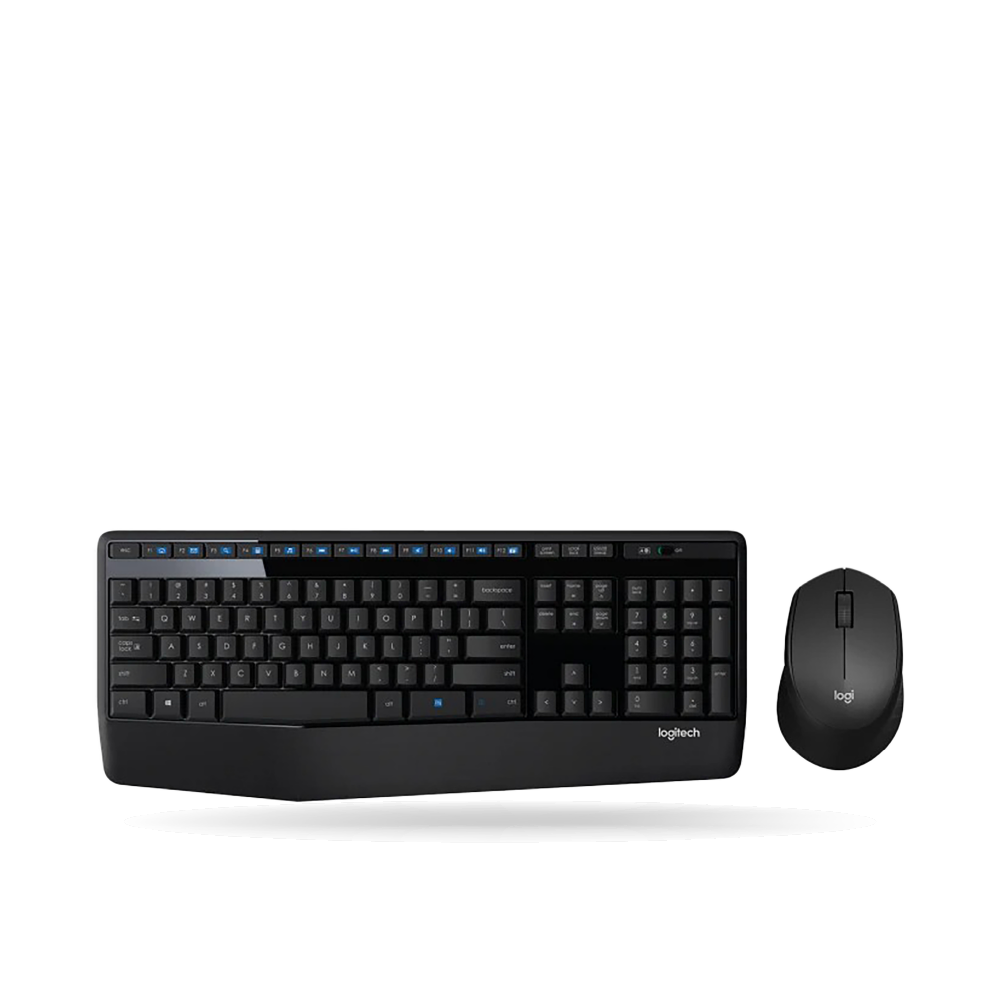 Kit Logitech 2 en 1 Teclado y Mouse MK345 INALAMBRICO, SP, Negro | 920-007820