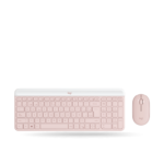 Kit Logitech 2 en 1 Teclado y Mouse Slim MK470 INALAMBRICO, Rosa | 920-011312