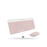 Kit Logitech 2 en 1 Teclado y Mouse Slim MK470 INALAMBRICO, Rosa | 920-011312