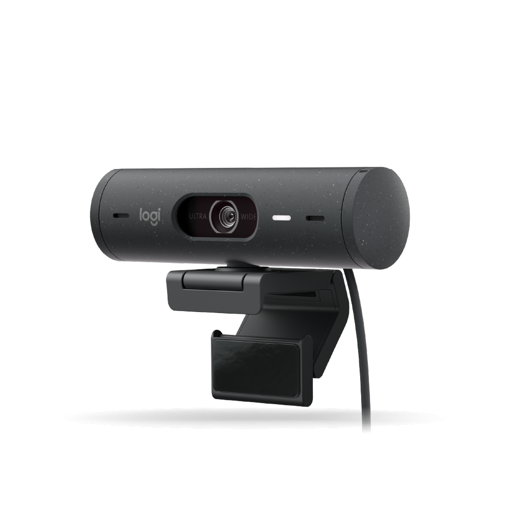 Camara WEB Logitech Brio B2B 505 FHD 4Mp, Con Microfono, USB-C, Grafito | 960-001515