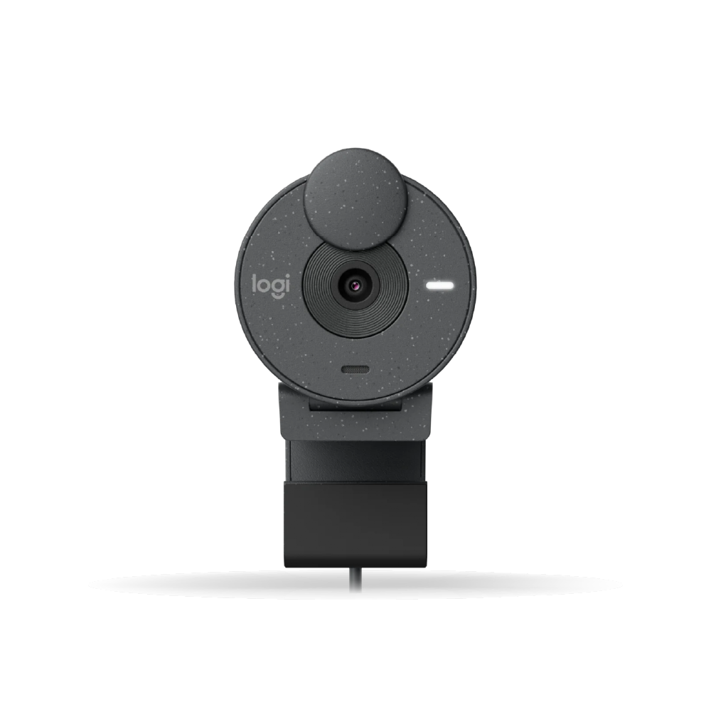 Camara WEB Logitech Brio B2B 305 FHD 2Mp, Con Microfono, USB-C, Negro | 960-001519
