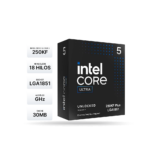 Procesador Intel Core Ultra 5 250KF Plus 4.20/5.30GHz, 30 MB Caché, LGA1851, 159W | BX80768250KF