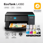 Impresora Epson L4360 Multifuncional Ecotank, Wifi, Duplex.C11CL41301