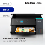 Impresora Epson L4360 Multifuncional Ecotank, Wifi, Duplex.C11CL41301
