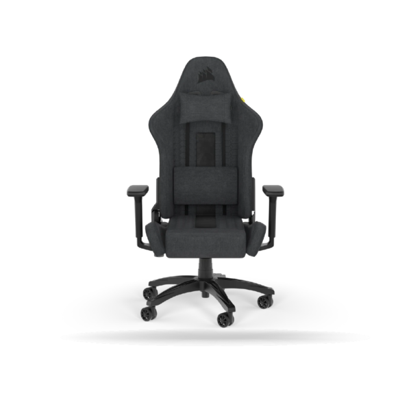 Silla Gamer CORSAIR TC100 RELAXED, Gris/Negro, 90-160°, Sop. 120KG | CF-9010052-WW