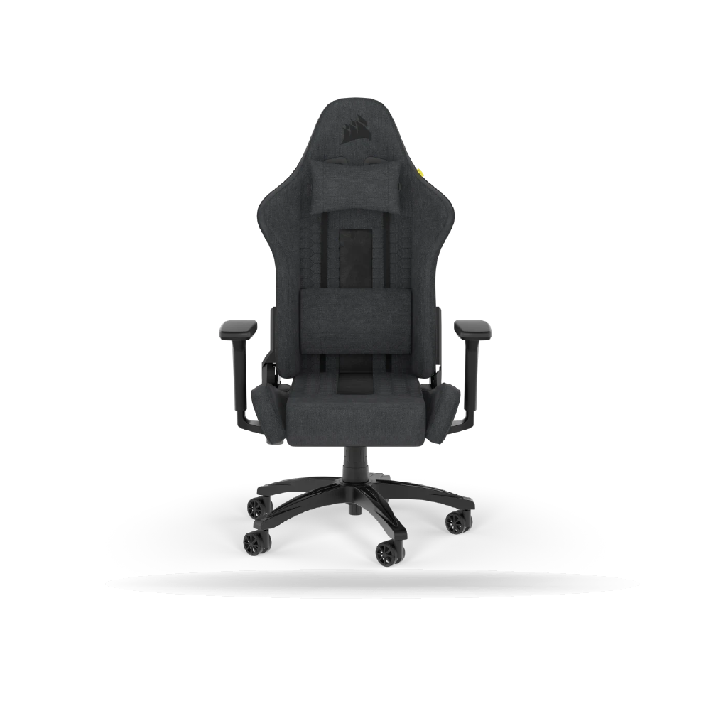 Silla Gamer CORSAIR TC100 RELAXED, Gris/Negro, 90-160°, Sop. 120KG | CF-9010052-WW