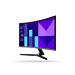 Monitor Samsung Essential S3 LS27D390GANXZA, 27" FHD Curvo 1800R, 100Hz - 4ms GTG, HDMI - VGA, Black