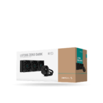 Sistema de Enfriamiento Liquido DEEPCOOL LS720S ZERO DARK, TDP 300W, FAN 3x120mm Black