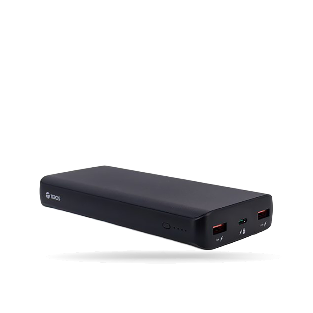 Powerbank Teros TE-7057N, 20000mAh, PD20W, Black USB-C | TE-7057N