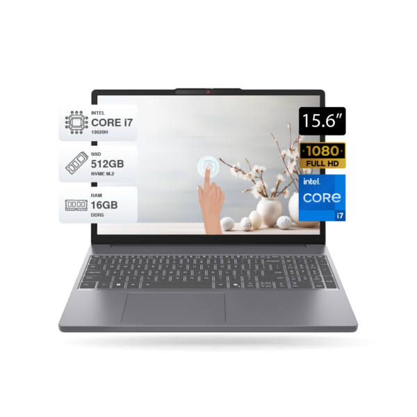 Laptop Lenovo Slim 3 15IRH10 15.6 Tactil Core i7-13620H 16GB DDR5 SSD 512GB FreeDOS-83K101EVLM 11 Laptop Lenovo Slim 3 15IRH10 15.6 Tactil Core i7-13620H 16GB DDR5 SSD 512GB FreeDOS-83K101EVLM