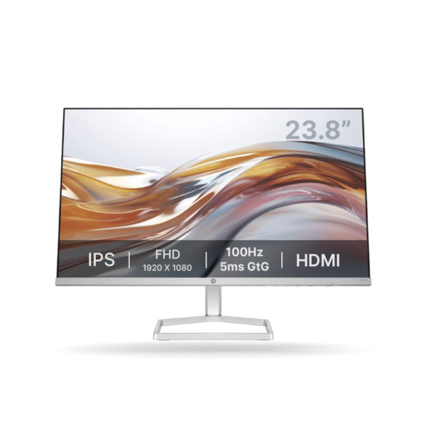 Monitor HP Serie 5 524SW, 23.8" FHD IPS 100Hz, Blanco, HDMI - VGA | 94C21AA