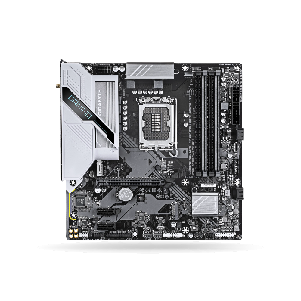 Placa Gigabyte B760M Gaming Plus WIFI DDR4 LGA 1700 mATX HDMI DP