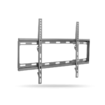 Rack Koreano Fijo para TV 37" a 80" hasta 40kg, Acero Inoxidable, Negro | FK80
