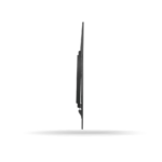 Rack Koreano Fijo para TV 37" a 80" hasta 40kg, Acero Inoxidable, Negro | FK80