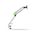 Rack Koreano Fijo Pivotable para monitor 17" a 45" hasta 16kg (hasta 13kg pantalla curva), Acero Inoxidable, Negro | GMK93-12L