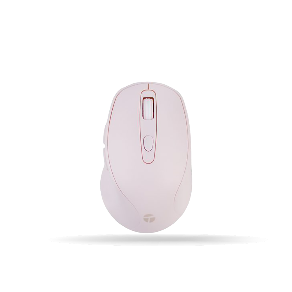 Mouse Teros TE 1234S 6 botones DPI 1600 Wireless Rosa
