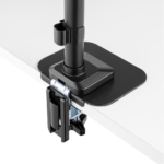 Placa de Refuerzo Koreano para escritorio, Acero Inoxidable, Negro | XMA-06